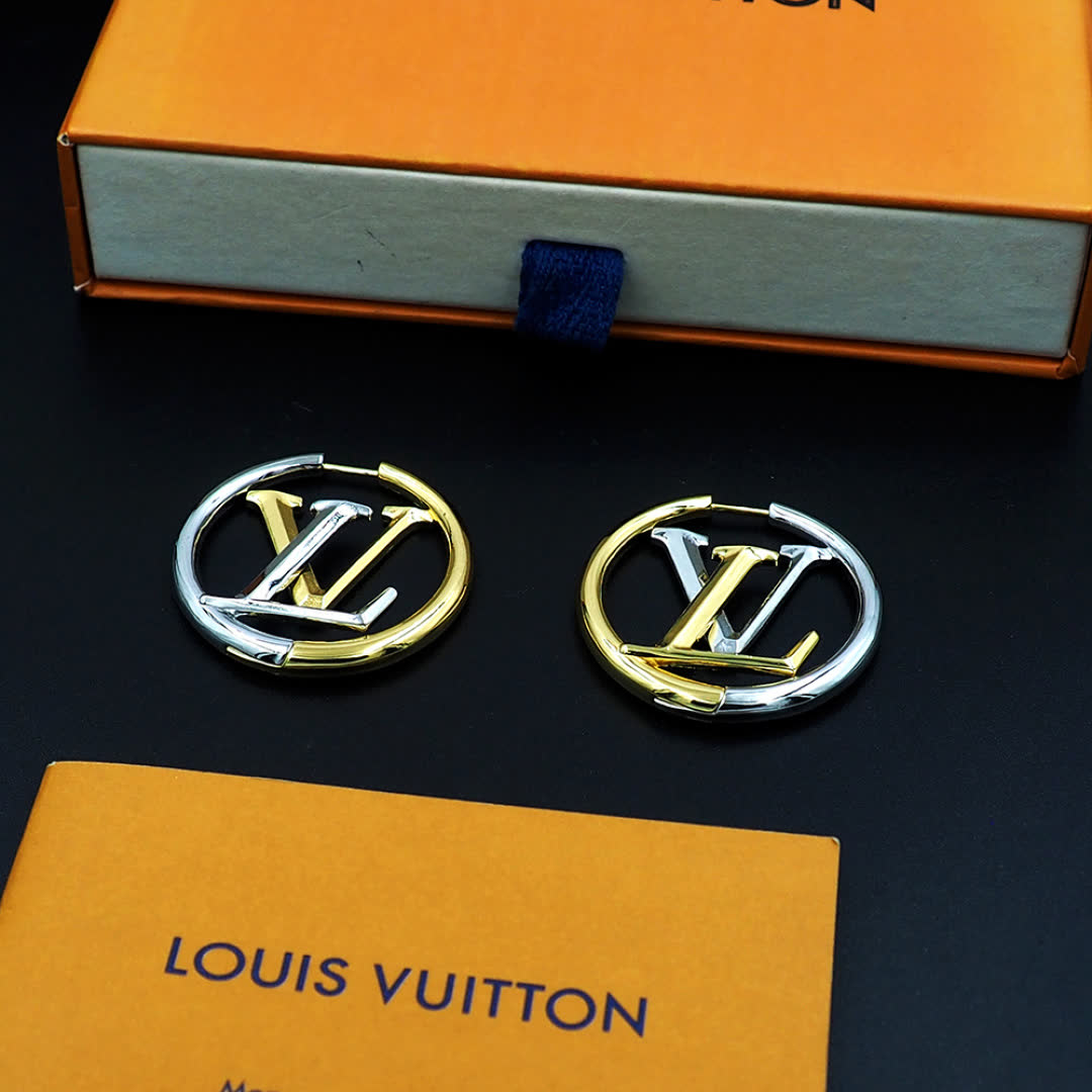 Louis Vuitton Puzzle Earrings